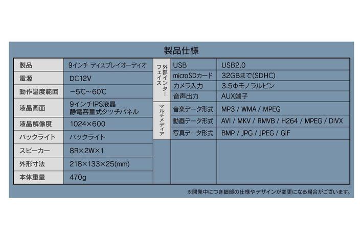 新商品】9インチの大画面でスマートフォンのナビをカーナビのように