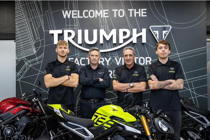 トライアンフから「2023年のDYNAVOLT TRIUMPHがニキ・トゥーリとハリー・トゥルーラブを獲得」のお知らせ