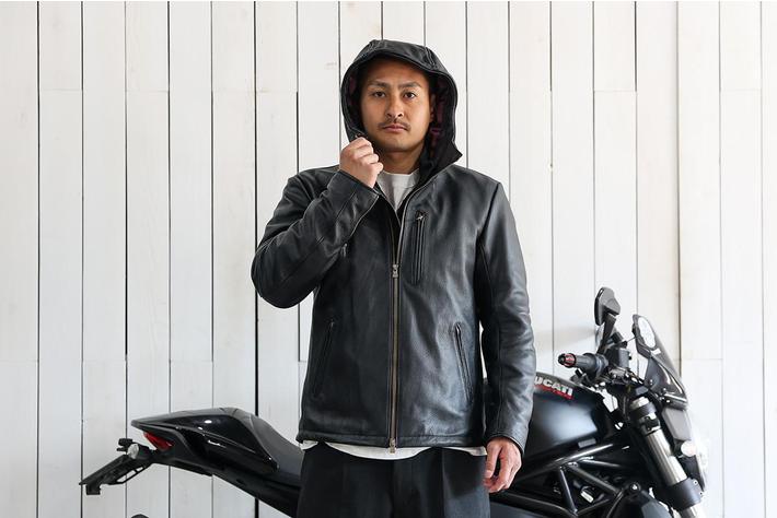 ダークブラウン レザー ジャケット バイカー風 スペイン発送◎ZARA♪ レザーエフェクトバイカージャケット 新作