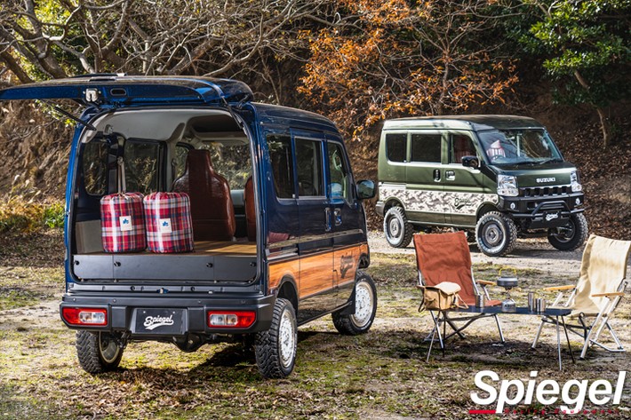 リフトアップにマッチするジムニーテイストのエブリイ「Eveny