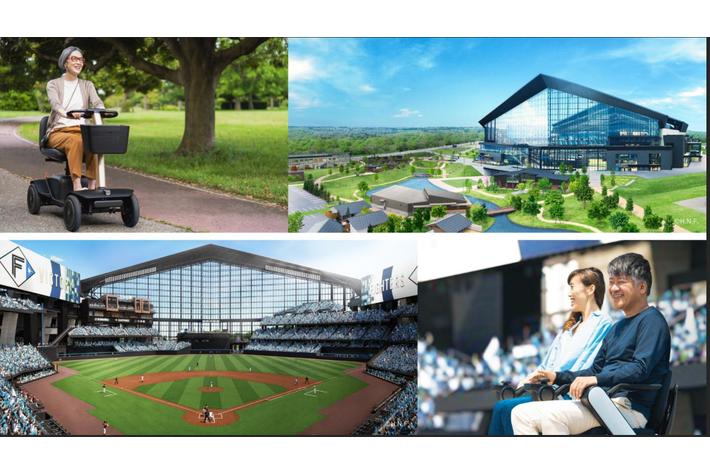 国内球場初！北海道ボールパークFビレッジに近距離モビリティWHILLを導入