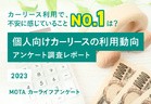 個人向けカーリースに関する利用調査：サムネイル画像