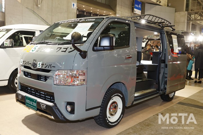 ハイエース「5人乗り車中泊仕様」