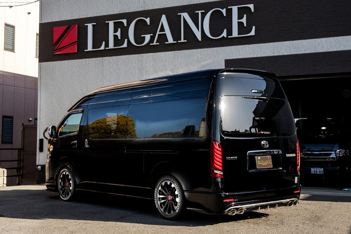 LEGANCEからハイエースベースのラグジュアリーな