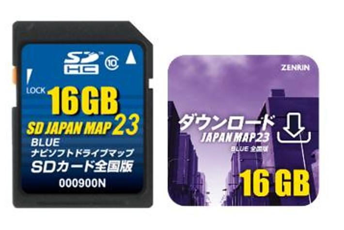 Panasonic CA-SDL259D 地図SDHCメモリーカード 16GB