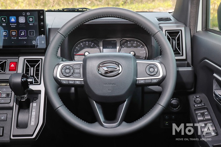 ダイハツ タフト（ボディカラー：レイクブルーメタリック〈B87〉）