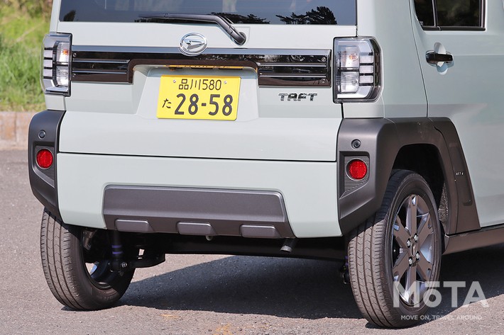 ダイハツ タフト（ボディカラー：レイクブルーメタリック〈B87〉）