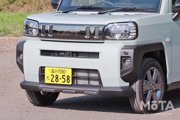 ダイハツ タフト（ボディカラー：レイクブルーメタリック〈B87〉）