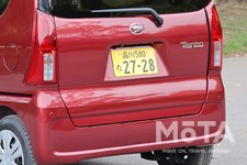 ダイハツ タント（グレード：X／ボディカラー：ファイアークォーツレッドメタリック）