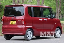 ダイハツ タント（グレード：X／ボディカラー：ファイアークォーツレッドメタリック）