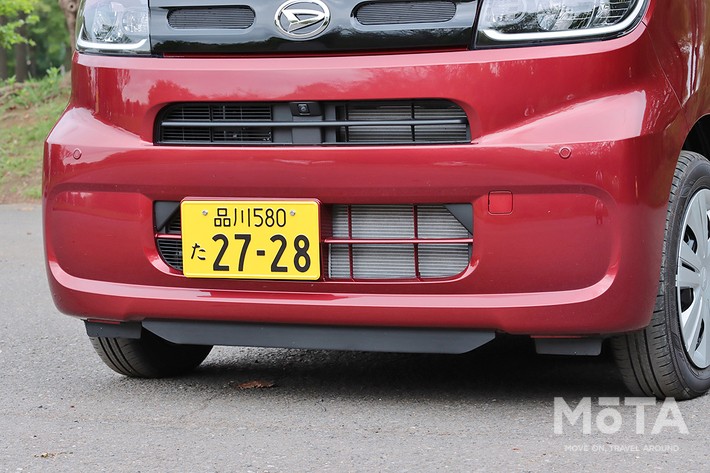 ダイハツ タント（グレード：X／ボディカラー：ファイアークォーツレッドメタリック）