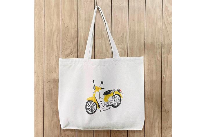 【新商品】HONDAスーパーカブのトートが発売
