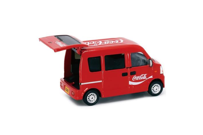 コカコーラ ホリデーキャラバン　ミニカー ミニカー コカコーラ ホリデーキャラバン LEDライト付 1/43