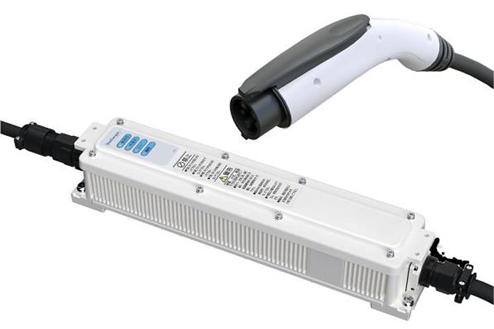 新発想！EV用「見せない普通充電器」を新電元工業が発売。出力6kW対応