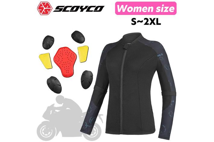 女性ライダーにおすすめ！インナープロテクタージャケットが幅広いサイズ展開で登場！