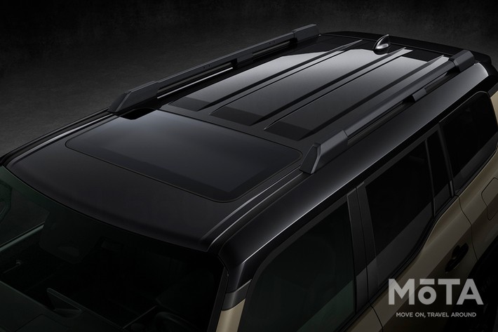 レクサス 新型GX ムーンルーフ／ルーフレール（プロトタイプ）