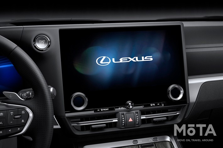 レクサス 新型GX センターディスプレイ（プロトタイプ）