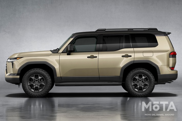 レクサス 新型GX “OVERTRAIL” ムーンデザート×ブラック （プロトタイプ）