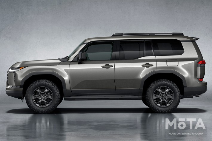 レクサス 新型GX “OVERTRAIL” ソニックチタニウム （プロトタイプ）