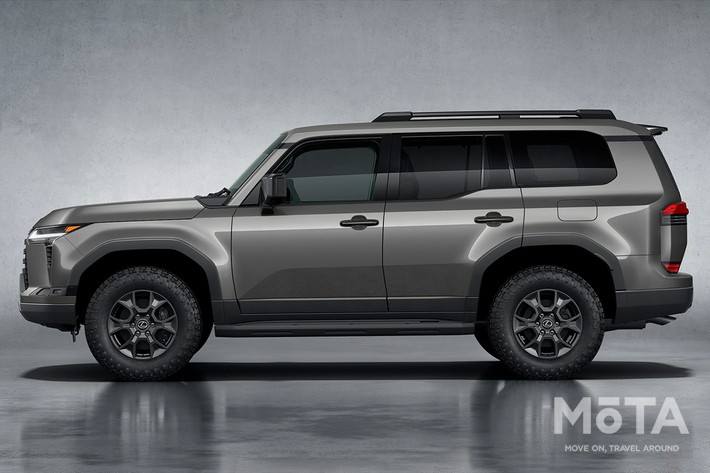 レクサス 新型GX “OVERTRAIL” チタニウムカーバイドグレー （プロトタイプ）