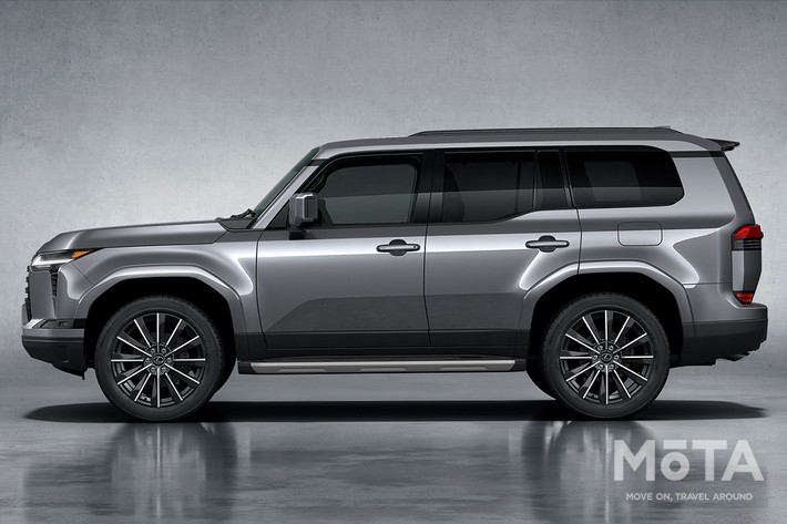 レクサス 新型GX マーキュリーグレーマイカ（プロトタイプ）