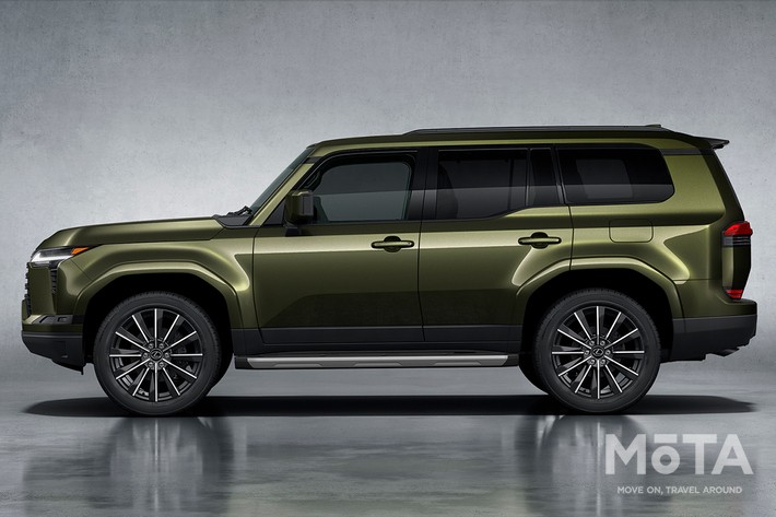 レクサス 新型GX テレーンカーキマイカ メタリック （プロトタイプ）