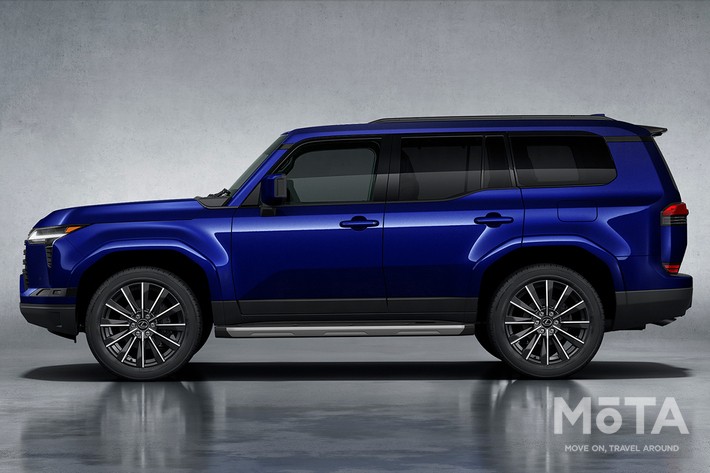 レクサス 新型GX ディープブルーマイカ （プロトタイプ）