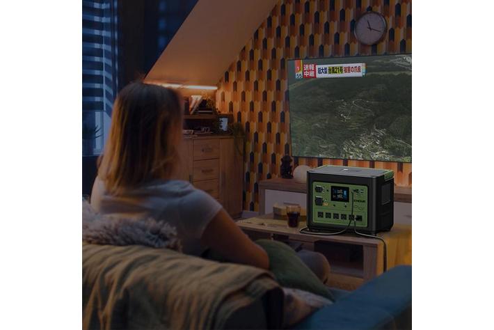 0.00s無停電電源装置(UPS)搭載されるEENOUR ポータブル電源 P1500を新登場！