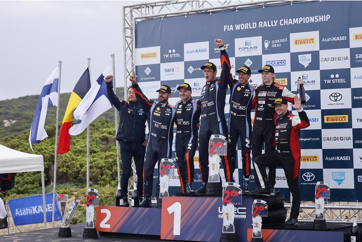Hyundai Motorsport、WRCラリー・イタリアで初優勝の快挙