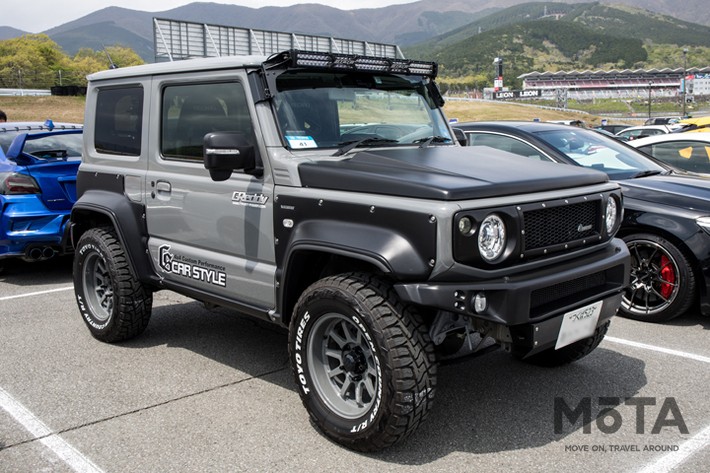 ジムニーシエラに「A-LAP-J 2122リミテッドエディション（16×6.5 -15）」を装着