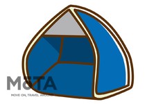 ポップアップテントのイメージ