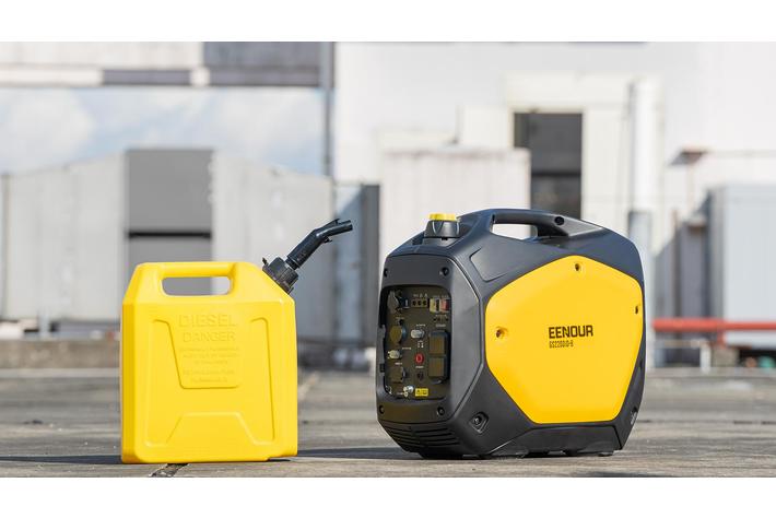 新製品】EENOURデュアル燃料発電機GS2200iD-B - ガソリン/カセットガス