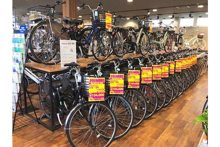 展示台数約450台の大型店舗！「ダイワサイクル南巽店」が国道479号線