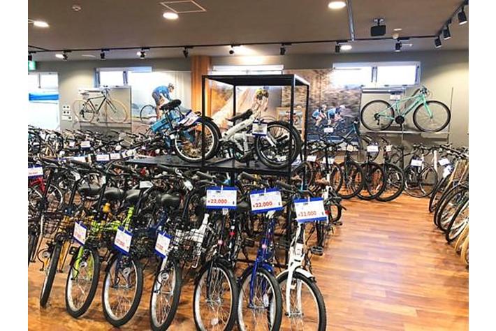 展示台数約450台の大型店舗！「ダイワサイクル南巽店」が国道479号線