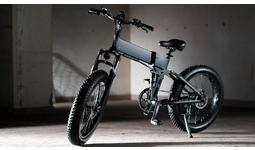 MOVE XS 電動アシスト自転車 ブラック 中古　発送着払い MOVE XS｜次世代ファットタイヤ型E-bike｜折りたたみ電動