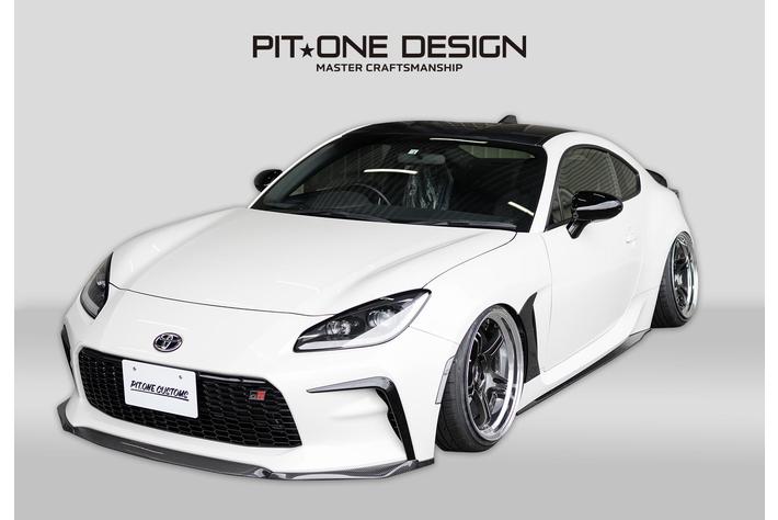 驚きの最新技術と職人の技で作り上げたGR86用オリジナルエアロパーツを