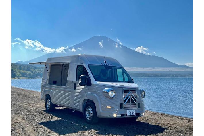 シトロエンバン タイプH Hバン シトロエンHトラックをモチーフとした、レトロなスタイルの最新