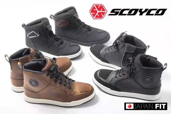 【SCOYCO】カジュアルライディングシューズ ジャパンフィット 楽天市場】【在庫有り】【レビューキャンペーン対象】防水バイク