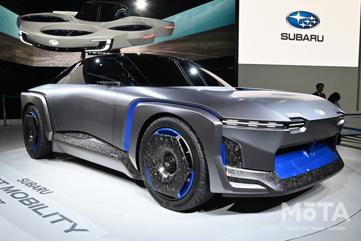 スバルの注目展示車は「SUBARU SPORT MOBILITY Concept」 スバルブースの展示車両や演出を紹介｜ジャパンモビリティショー2023