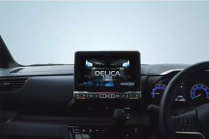 三菱 デリカミニ カーナビ Apple CarPlay Bluetooth対応