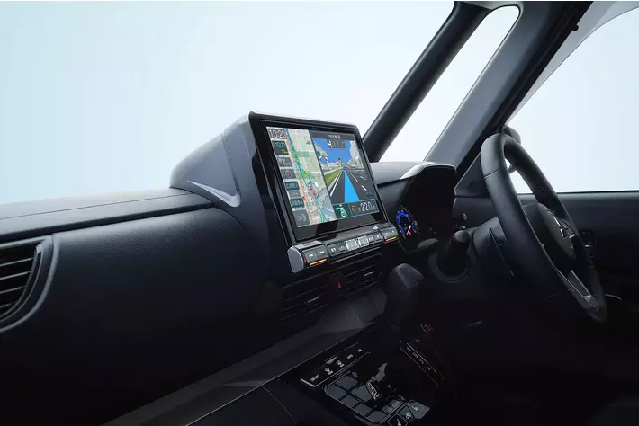 デリカミニ専用 10型大画面カーナビ ビッグX「EX10NX2」を発表|【業界