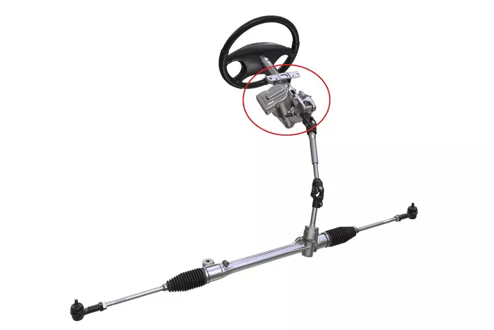 ジェイテクト、「軽量・コンパクト コラムアシストタイプ電動パワー