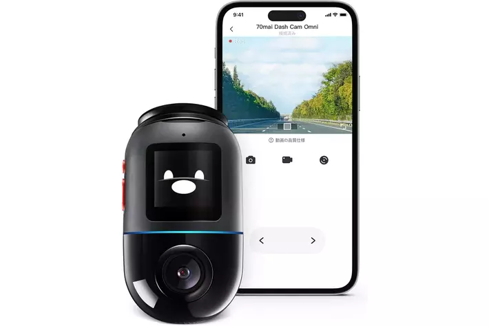 70mai Dash Cam omni ドライブレコーダー 〓次世代ドラレコ〓進化したAI×4K