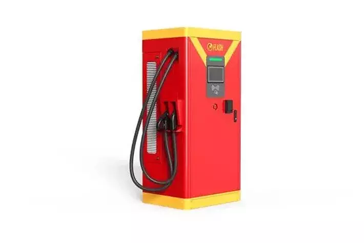 EV超急速充電器FLASH、「NACS」と「CHAdeMO」両規格対応モデル1/20に