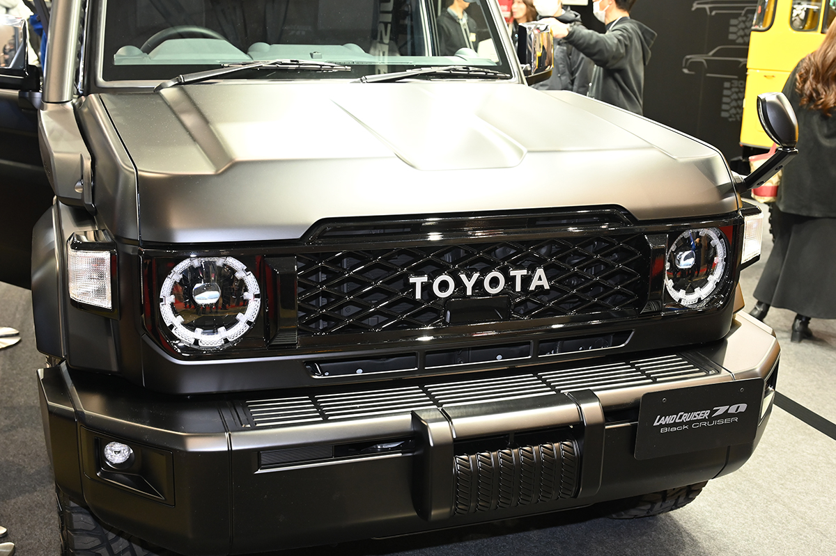 来場者注目のランドクルーザー70カスタム3選！ 注目のベッドキットや