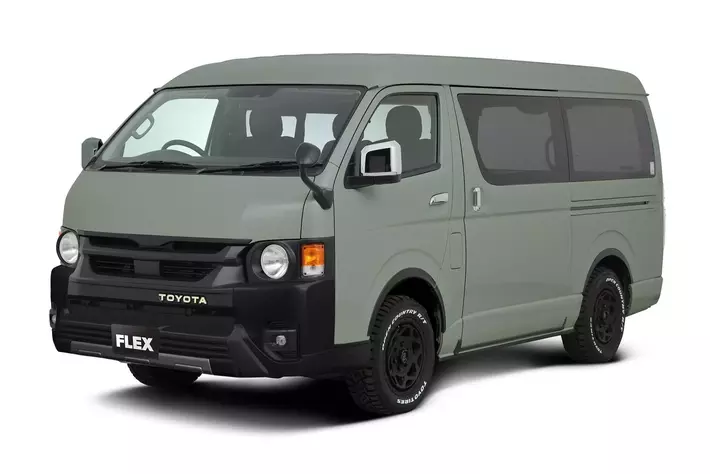 ハイエース専門店を全国展開するFLEX（フレックス）が、2024年改良型