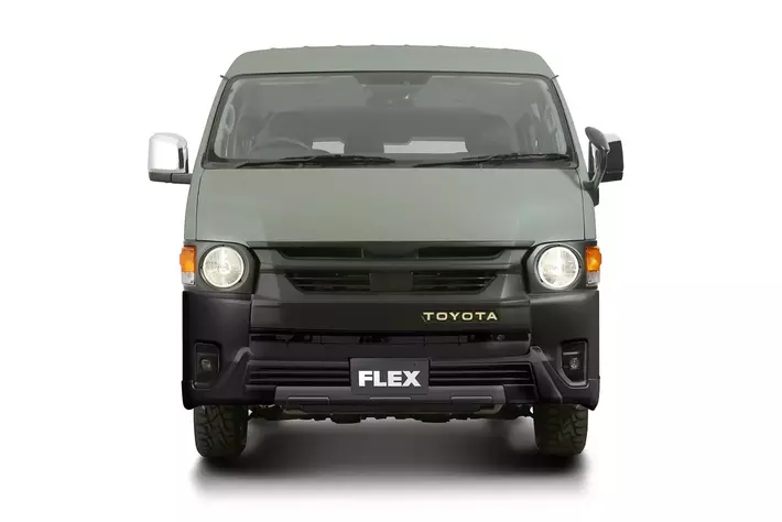 ハイエース専門店を全国展開するFLEX（フレックス）が、2024年改良型