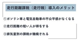 走行距離課税（走行税）