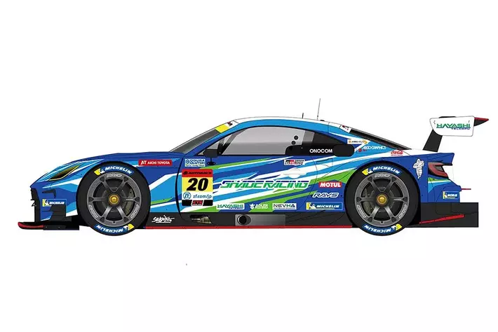 SHADE RACING SUPER GT GT300クラス※ 20号車 マシンカラーリング発表