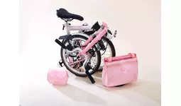 希少 BROMPTON ブロンプトン 折りたたみ自転車 チェリーブロッサム 126596-5-